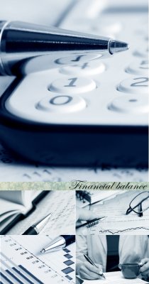 Stock Photo:   (Financial balance)