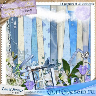 SCrap Kit - My Dream in Blue