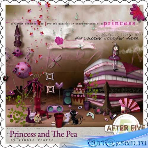 - -   . Scrap - Princess And The Pea 