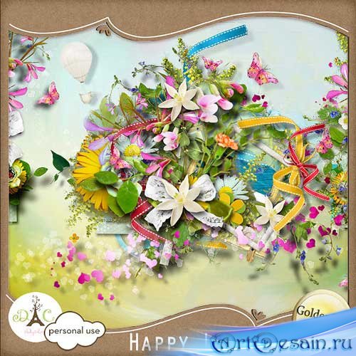  - - ,  . Scrap - Happy like me  