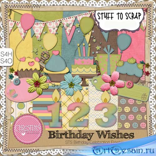  - -    . Scrap - Birthday Wishes