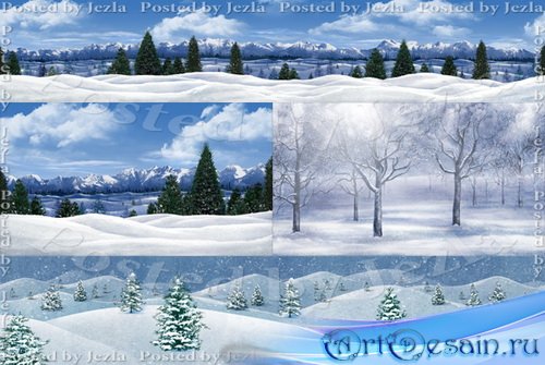 PSD  -   (Winter Landscape)