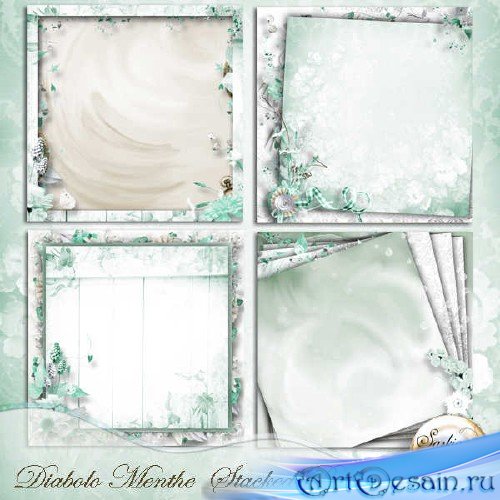 Scrapbooking kit - Diabolo Menthe