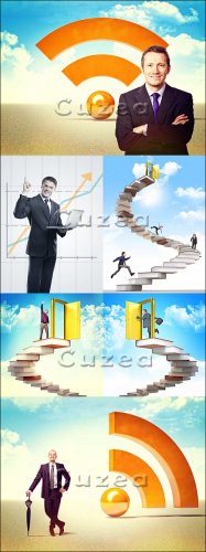 Stock photo -   / Creativ business men photo