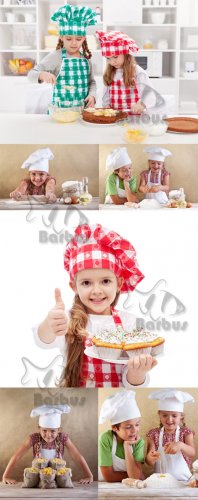 Happy little chef /    - Photo stock