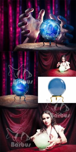 Fortuneteller and magic sphere /    