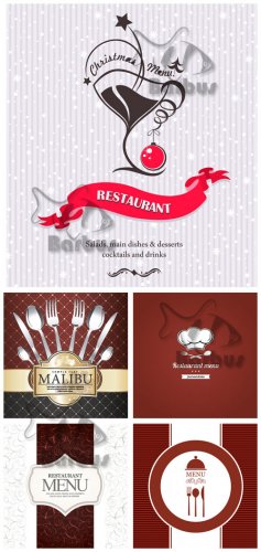 Menu covers for restaurants 2 /     2