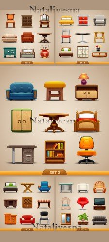    / Furniture in Vector