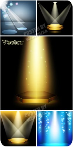  ,  / Spotlights, lighting - vector