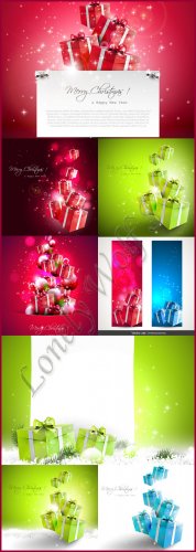 Christmas gifts - Vektor photo