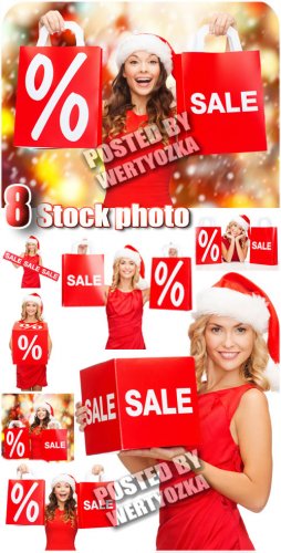  ,   / Winter sale  - stock photos