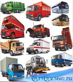  Big transport - Vector Stock 